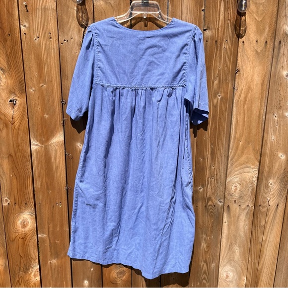 Vintage blue night gown - Picture 2 of 2